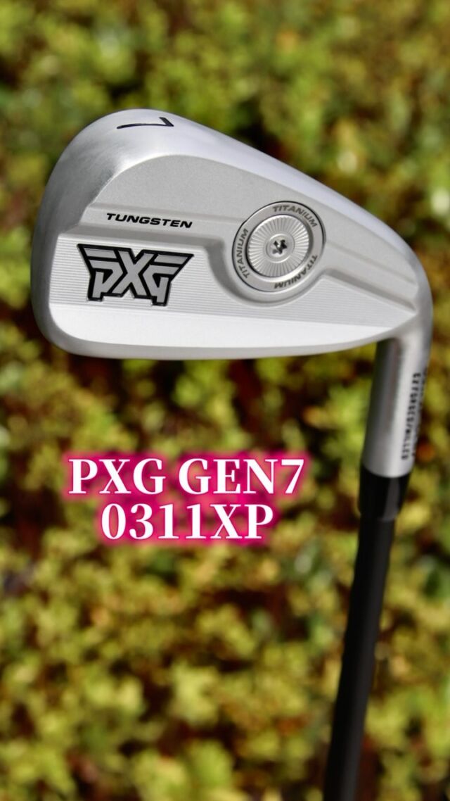 PXG GEN7 0311P & 0311XP

フェースの厚みは超極薄の1.27mm
前モデルと比べ15%薄くなっており
反発係数を規定の限界まで高めました！

飛距離だけでなく、やさしさもある
PXGのNEWアイアンの登場だ✨

 #ゴルフ #100切り #ゴルフ女子 #ゴルフ男子 #golf #ゴルフ好きと繋がりたい