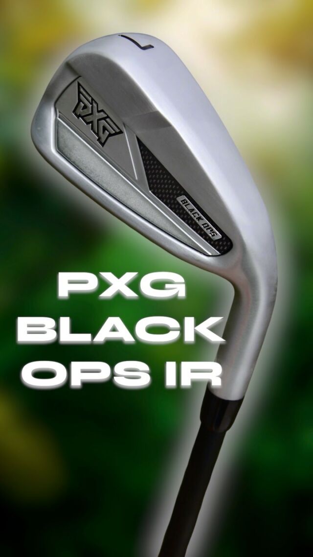 PXG 
BLACK OPS アイアン登場✨

寛容性と飛距離性能を
兼ね備えたアイアンだ！

 #ゴルフ #100切り #ゴルフ女子 #ゴルフ男子 #golf #pxg #pxggolf