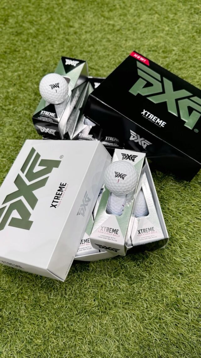 PXG
XTREME TOURGOLF BALLS登場！

柔らかい打感で比較的ロースピンな
XTREME TOUR

しっかりとした打感で
スピンがかかるXTREME TOURX

あなたはどっち派！？

@pxg @pxgjapan 

#golf #ゴルフ #ゴルフ男子 #ゴルフ女子 #100切り#PXG